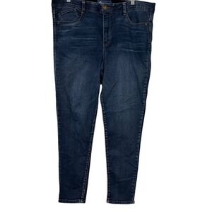 Democracy Ab Technology "Ab"solution Mid Wash Skinny Jeans Womens Plus 16